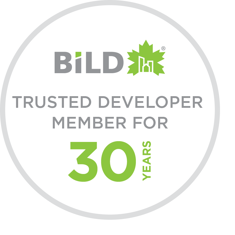 BILD trusted developer member for 30 years badge